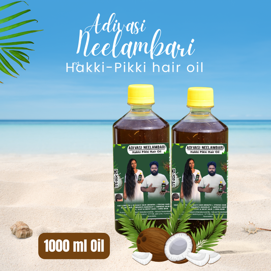 Adivasi Neelambari Herbal Hair Oil (For Hair fall and Regrowth)