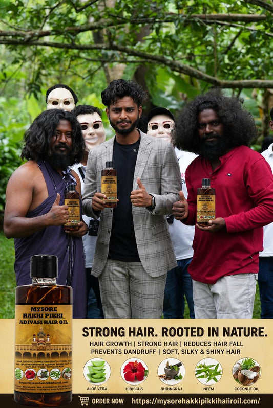 Adivasi Neelambari Herbal Hair Oil (For Hair fall and Regrowth)